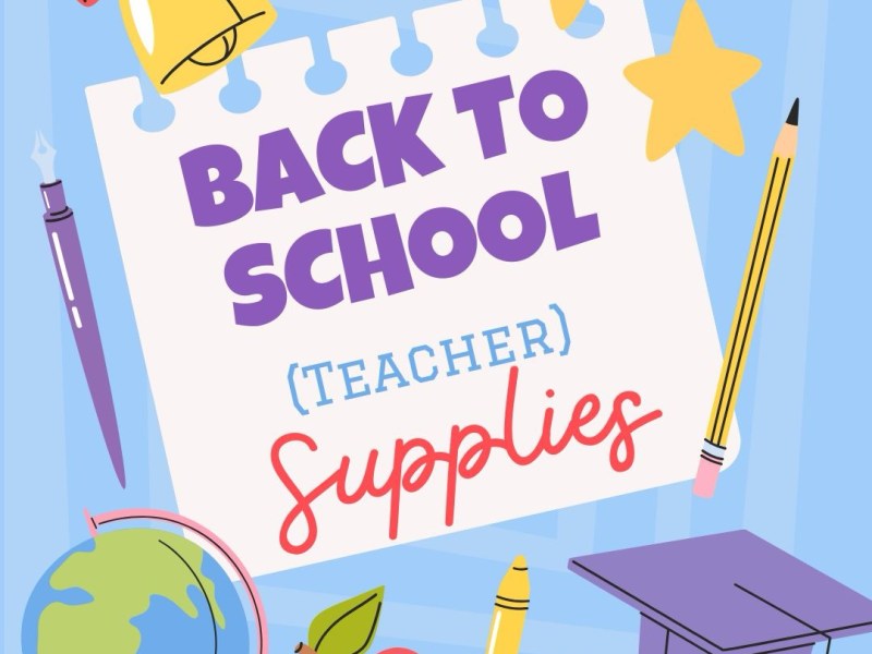 Teacher School Supplies